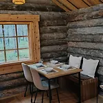 펜션 Norcota- Blockhaus Mit Auroraskylight 이나리