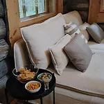 Norcota- Blockhaus Mit Auroraskylight 펜션 *