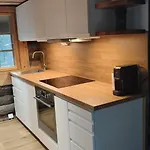 펜션 Norcota- Blockhaus Mit Auroraskylight *