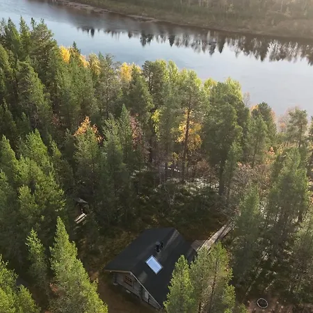 Norcota- Blockhaus Mit Auroraskylight Nyaraló