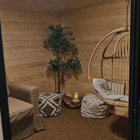 Norcota- Blockhaus Mit Auroraskylight Nyaraló Inari