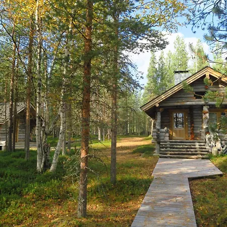 Nyaraló Norcota- Blockhaus Mit Auroraskylight Inari