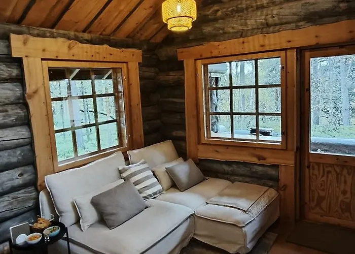 Norcota- Blockhaus Mit Auroraskylight Дом отдыха *