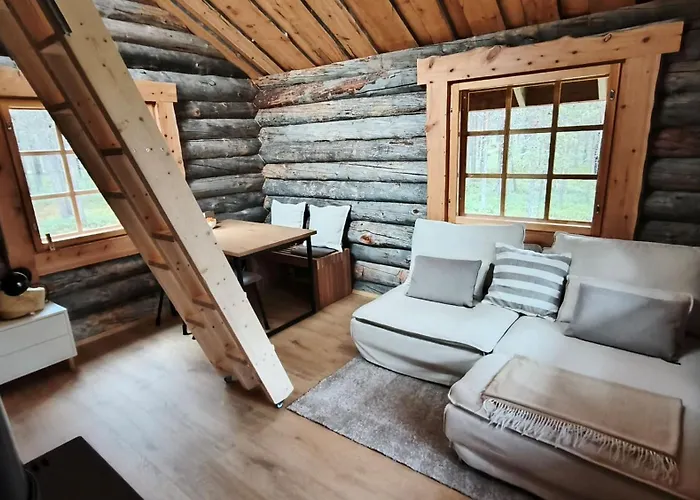 Дом отдыха Norcota- Blockhaus Mit Auroraskylight *