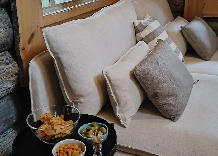 Norcota- Blockhaus Mit Auroraskylight Дом отдыха *