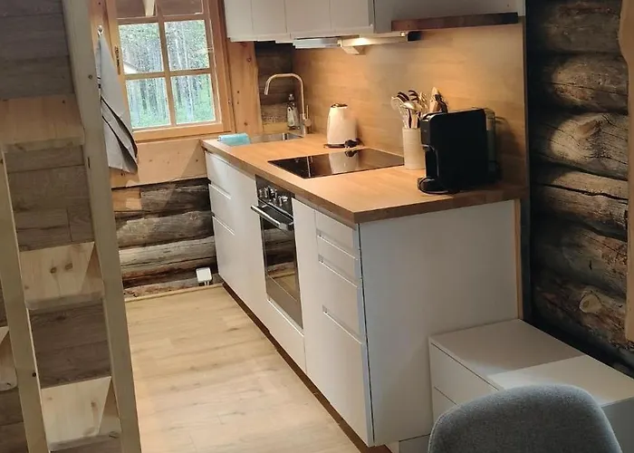 Дом отдыха Norcota- Blockhaus Mit Auroraskylight Инари