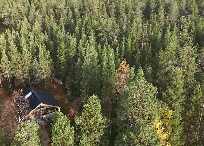 Norcota- Blockhaus Mit Auroraskylight * Инари