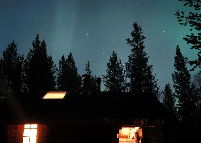 Дом отдыха Norcota- Blockhaus Mit Auroraskylight *