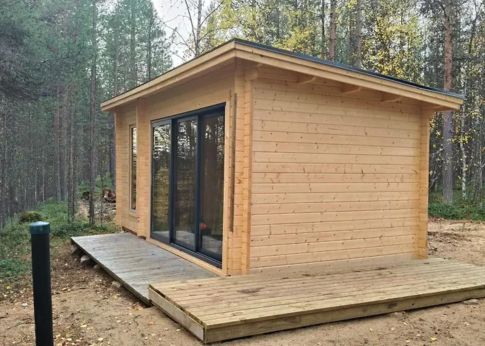 Norcota- Blockhaus Mit Auroraskylight * Инари