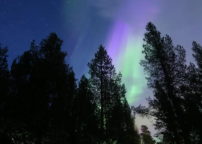 Norcota- Blockhaus Mit Auroraskylight