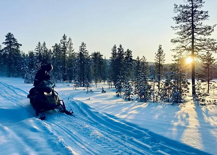 Norcota- Blockhaus Mit Auroraskylight Инари