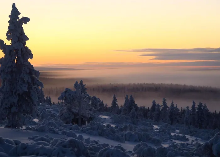 Дом отдыха Norcota- Blockhaus Mit Auroraskylight *