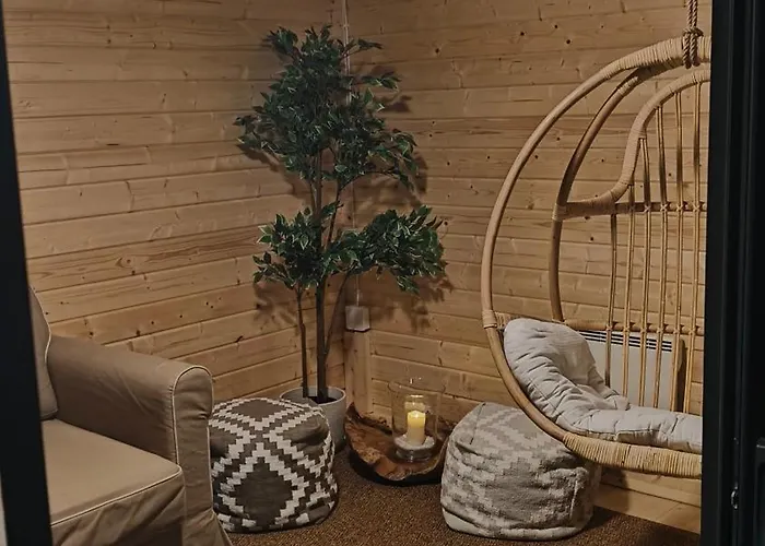 Norcota- Blockhaus Mit Auroraskylight Дом отдыха Инари