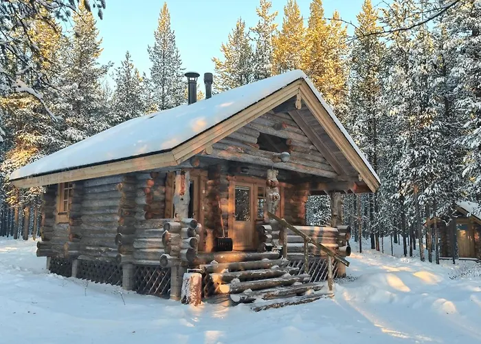 Norcota- Blockhaus Mit Auroraskylight Дом отдыха *